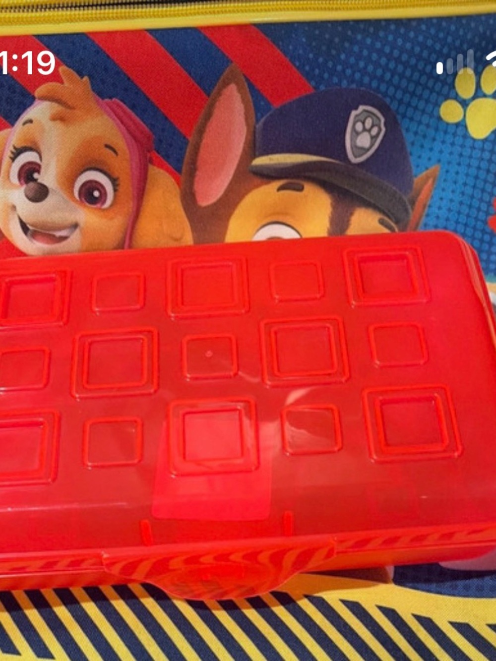 Kids Red Character Play Carry Case - Paw Patrol